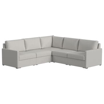 Home Styles Flex 5-Piece Stationary L-Shaped Sectional in Frost, , large