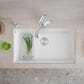 Blanco Precis 32" Super Single Bowl Kitchen Sink in White, , large