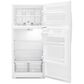 Whirlpool 28" Wide 14 Cu. Ft. Top Freezer Refrigerator in White, , large