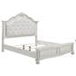 Ashley Montelaine King Upholstered Panel Bed in Antique White, , large