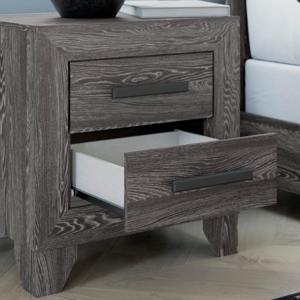 Ashley Sylveri 4-Piece King Bedroom Set in Gray Laminate, , large