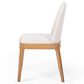 Four Hands Bryce Armless Dining Chair with Gibson Wheat Cushion in Light Honey, , large