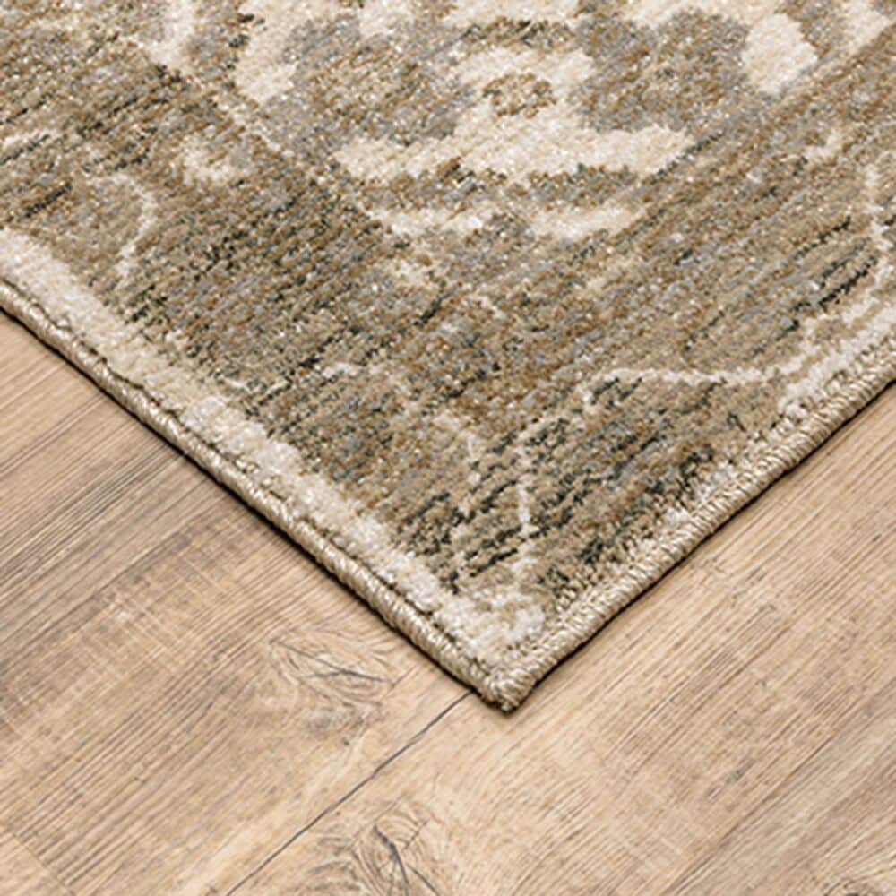 Oriental Weavers Andorra Medallion 298C 8&#39;6&quot; x 11&#39;7&quot; Beige Area Rug, , large