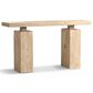 Jennifer Taylor Home Calder 45" Console Table in Heritage Light Natural Brown, , large