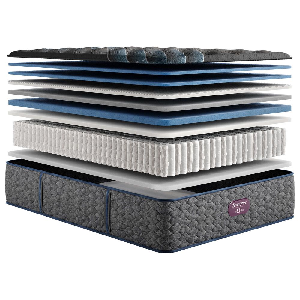 Simmons World Class Level Four Plush Twin Mattress with High Profile Box Spring, , large