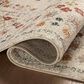 Rifle Paper Co Laurel Eleanor 5"3" x 7"8" Linen Area Rug, , large
