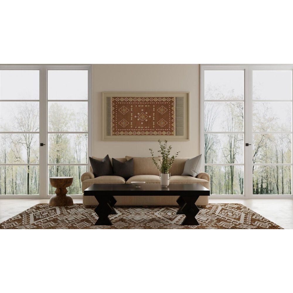 Feizy Wallace WAL8A43F Brown 12&#39; x 15&#39; Area Rug, , large