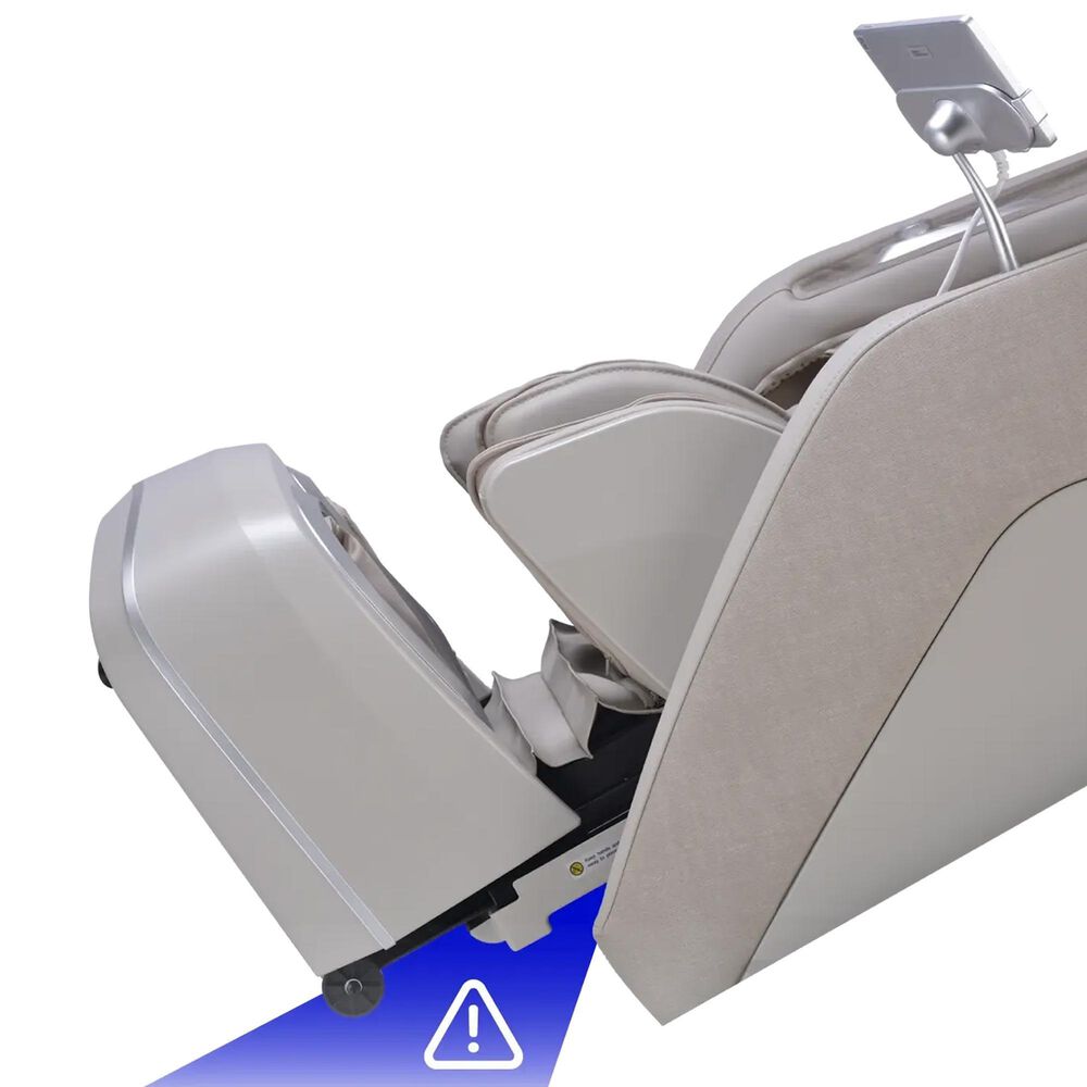 Osaki Platinum 4D and 3D Manhattan Duo Zero Gravity Massage Chair in Taupe, , large