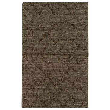 Kaleen Rugs Imprints Modern IPM02-40 3"6" x 5"6" Chocolate Brown Area Rug, , large
