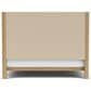 Shannon Hills Davie Queen Wood Panel Bed in Pale Oak, , large