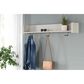 Ashley Socalle Wall Mounted Coat Rack with Shelf in Light Natural, , large