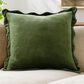 Surya Effervescent 20" Square Throw Pillow in Medium Green, , large