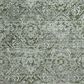 Radici USA Livigno Damask 7"10" x 10"6" Green Area Rug, , large