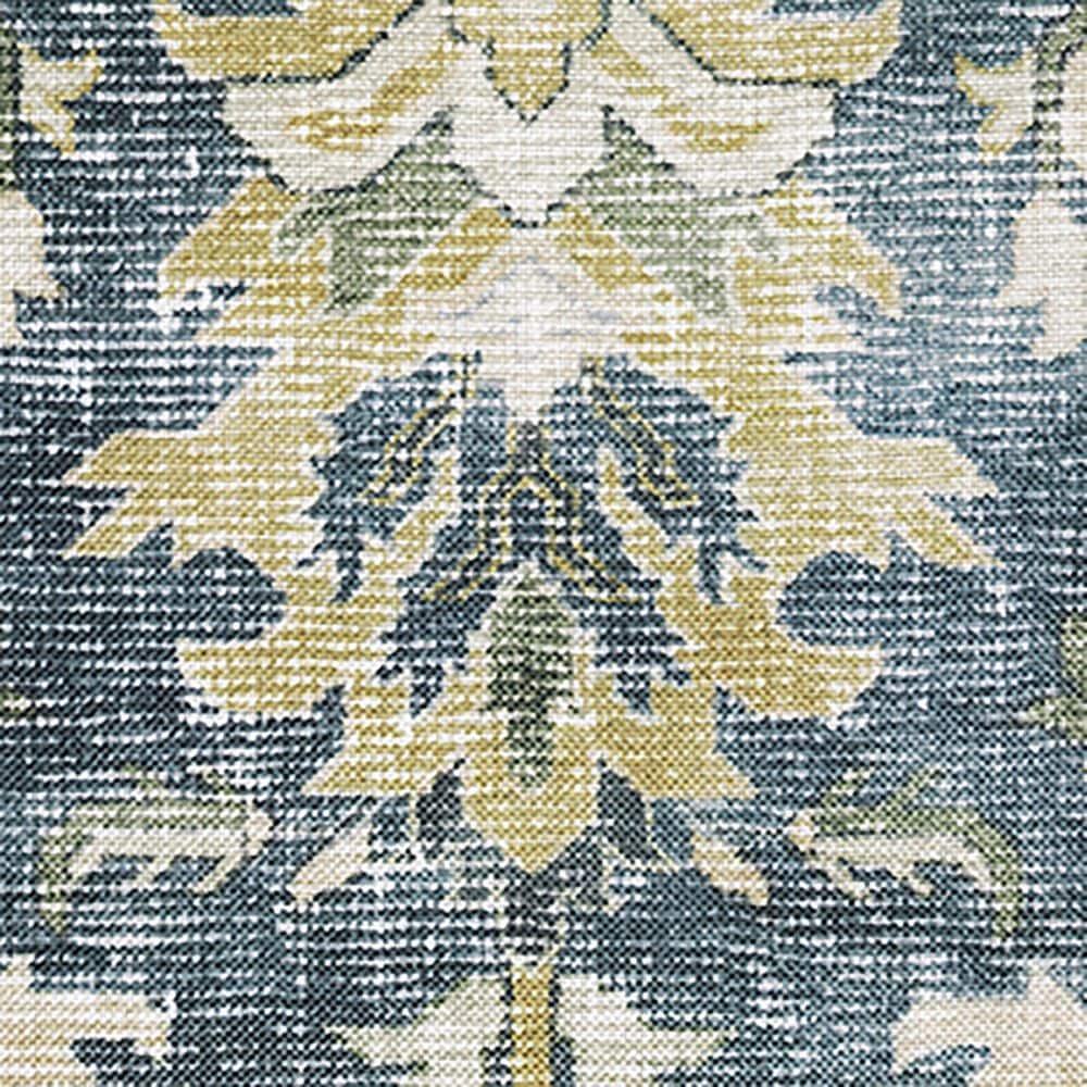 Oriental Weavers Charleston Floral 2&#39; x 8&#39; Blue Runner, , large