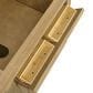 James Martin Vanities Lorelai 72" Double Vanity in Light Natural Oak with 3 cm Ethereal Noctis Quartz Top, , large