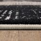 Karastan Epiphany Brush Strokes 2"4" x 7"10" Soot Runner, , large