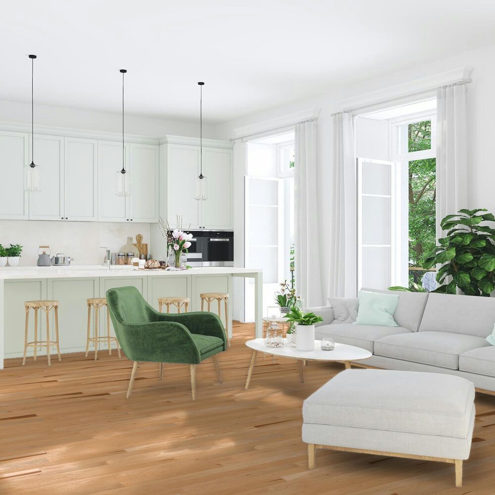 Lauzon Essential Natural 3 1/4" Maple Solid Hardwood, , large