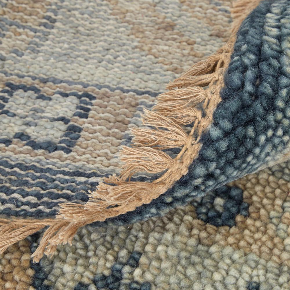 Feizy Fillmore 2&#39; x 3&#39; Blue and Ivory Area Rug, , large