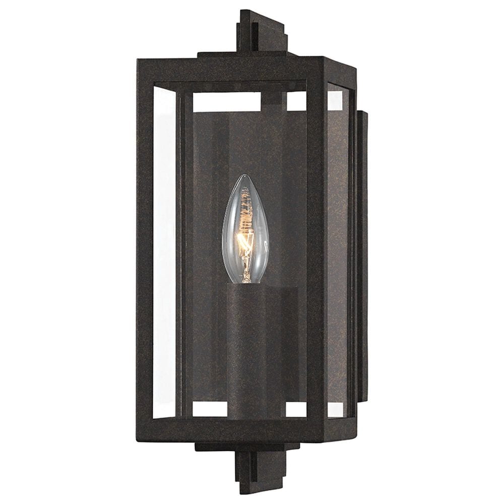 Troy Lighting Nico 1-Light Exterior Wall Sconce in French Iron, , large