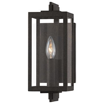 Troy Lighting Nico 1-Light Exterior Wall Sconce in French Iron, , large