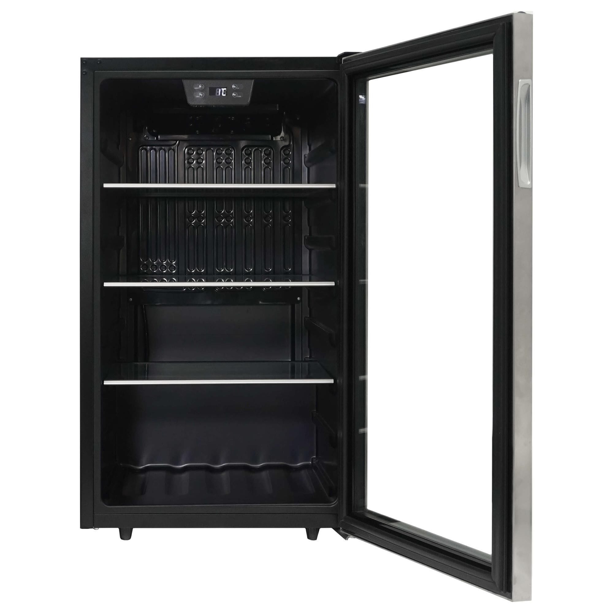 Danby mini on sale fridge glass door