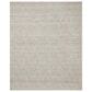 Loloi Raven 4" x 6" Silver and Ivory Area Rug, , large