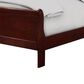 Crown Mark Louis Philip King Sleigh Bed in Cherry, , large