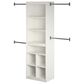 DHP Closet Storage System in White, , large