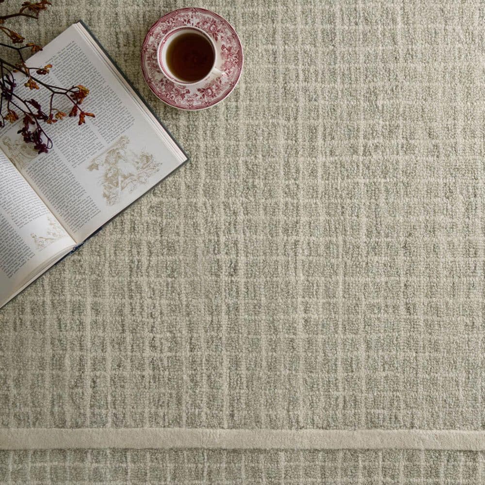Chris Loves Julia x Loloi Briggs 3&#39;6&quot; x 5&#39;6&quot; Sage and Ivory Area Rug, , large