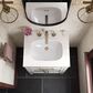 Kohler Hadron 24" Single Bathroom Vanity in White with 3 cm Bianco Bella Quartz Top and Oval Sink, , large