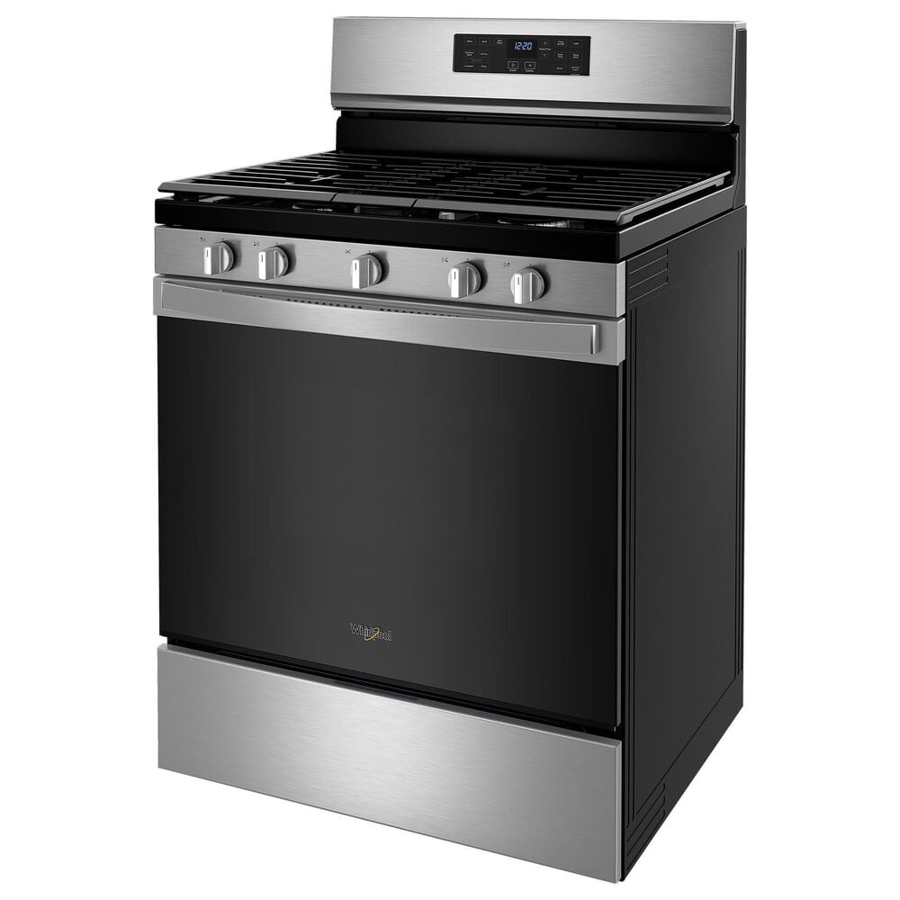 Whirlpool 5 Cu. Ft. Gas Range 5-in-1 Air Fry Oven in Fingerprint Resistant Stainless Steel, , large