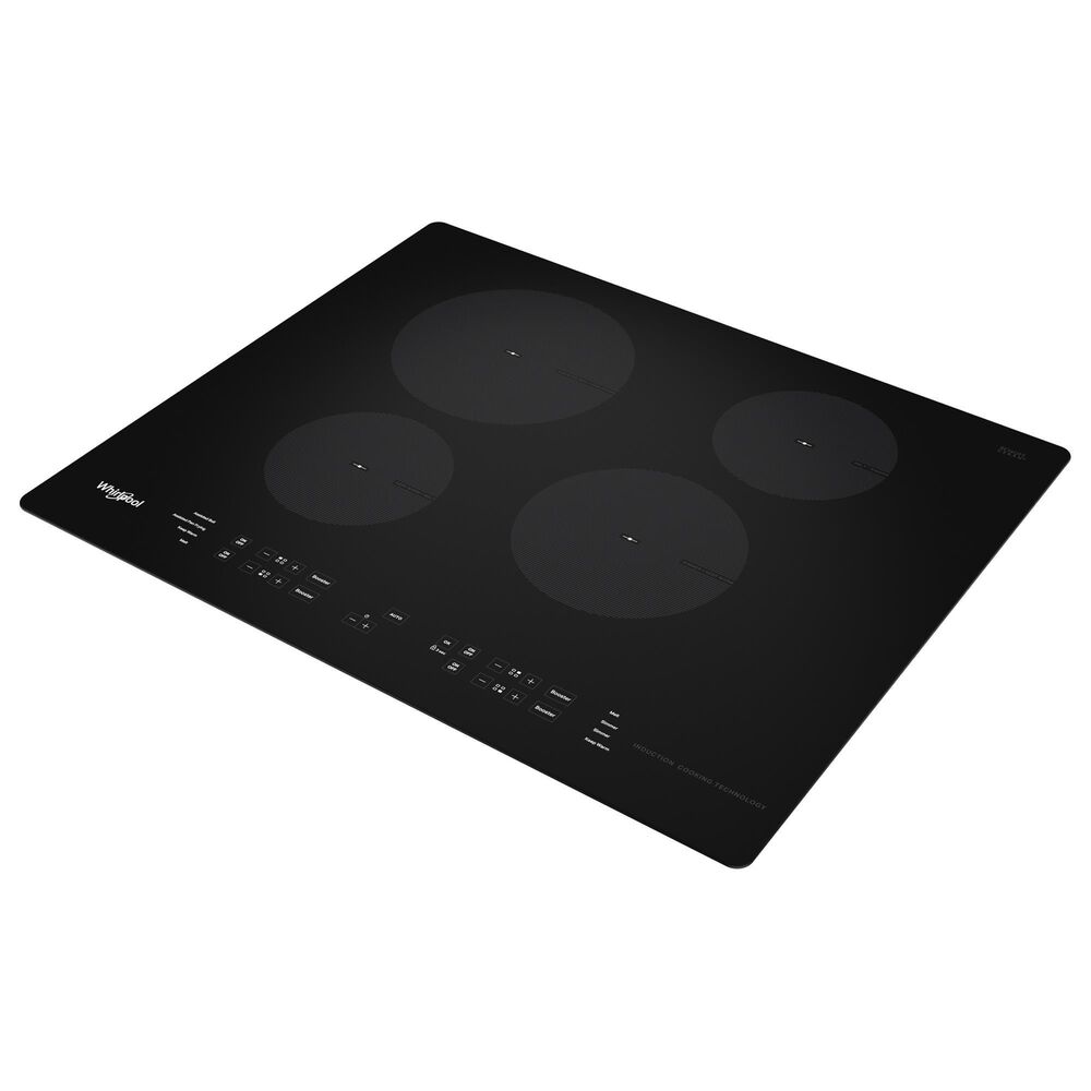 Whirlpool 24&quot; Induction Cooktop with 4 Elements in Black, , large