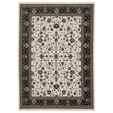 Oriental Weavers Vivian VI02B 9"10" x 12"10" Ivory Area Rug, , large