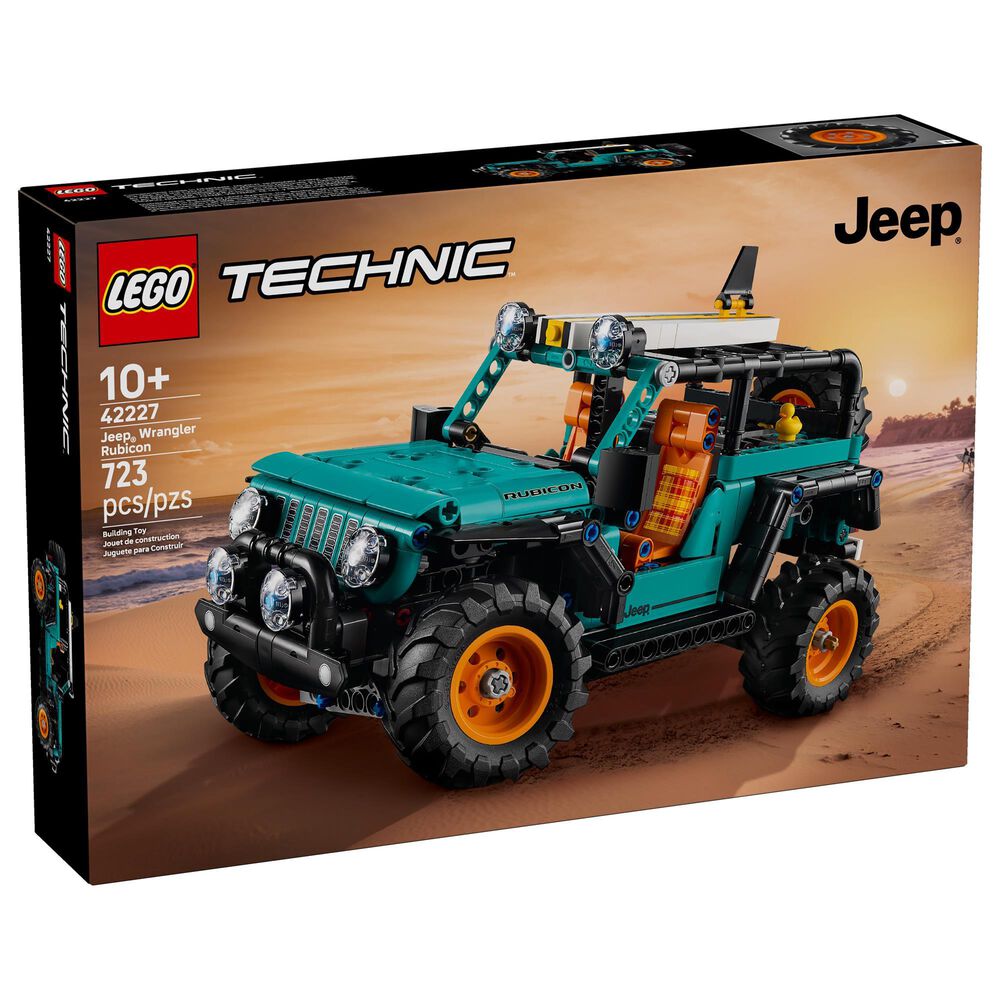 LEGO Technic Jeep Wrangler Rubicon SUV Building Set, , large