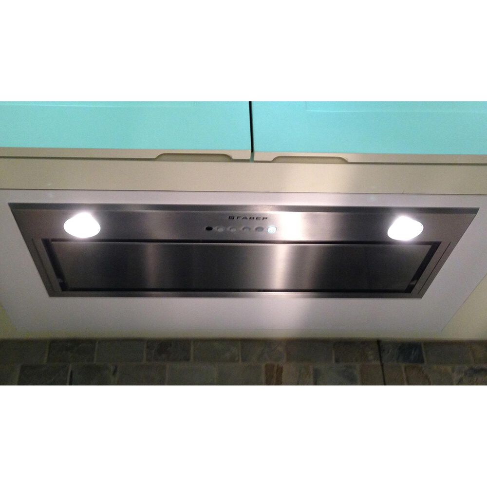 Faber Inca Lux 28" Insert Range Hood in Stainless Steel NFM