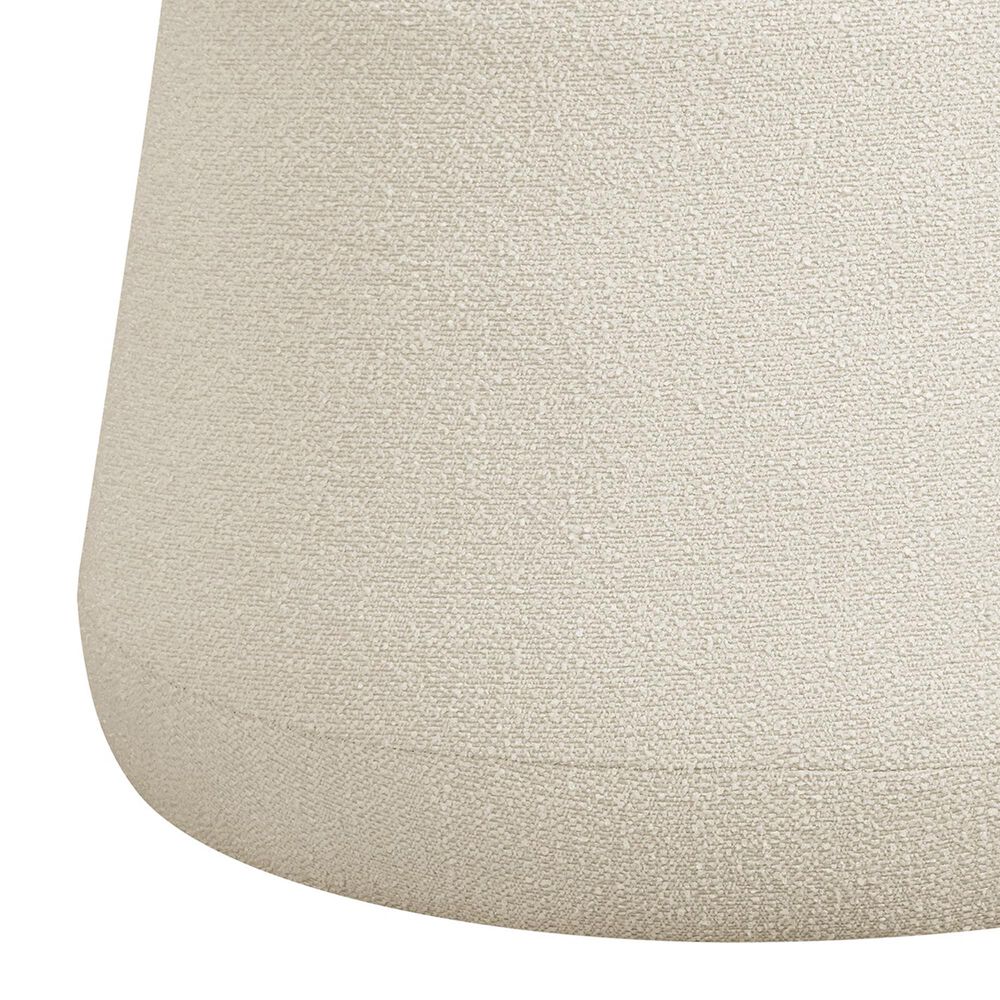 Lifestyle Solutions Grant Round Ottoman in Snow, , large
