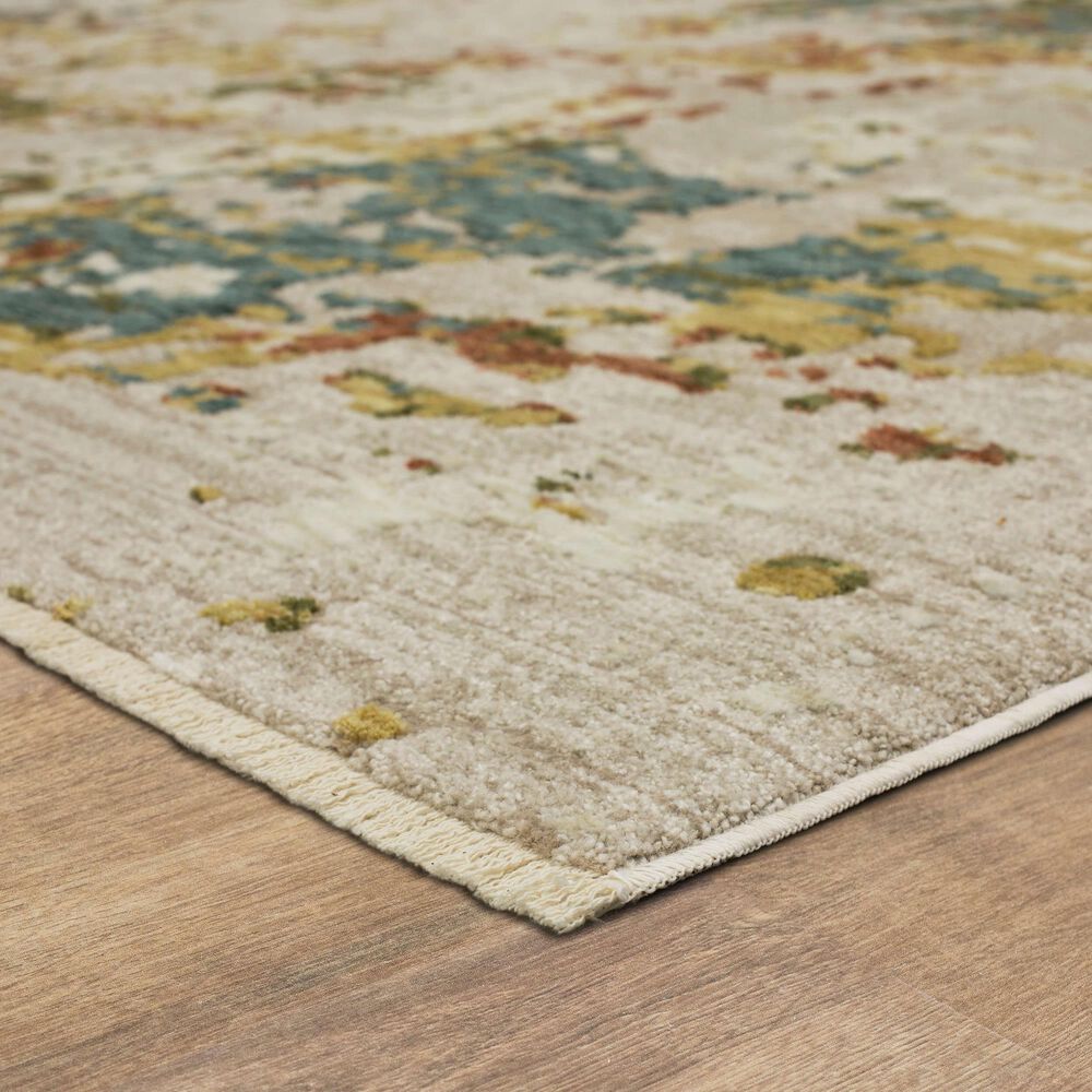 Karastan Memento Sentimental 5&#39; x 7&#39;6&quot; Beige Area Rug, , large