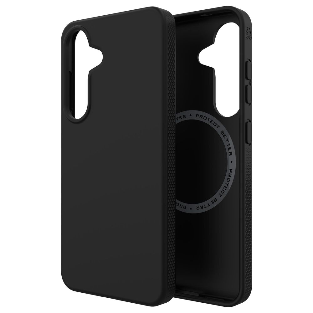 Zagg Milan Snap Opaque Case for Samsung Galaxy S25 in Black, , large