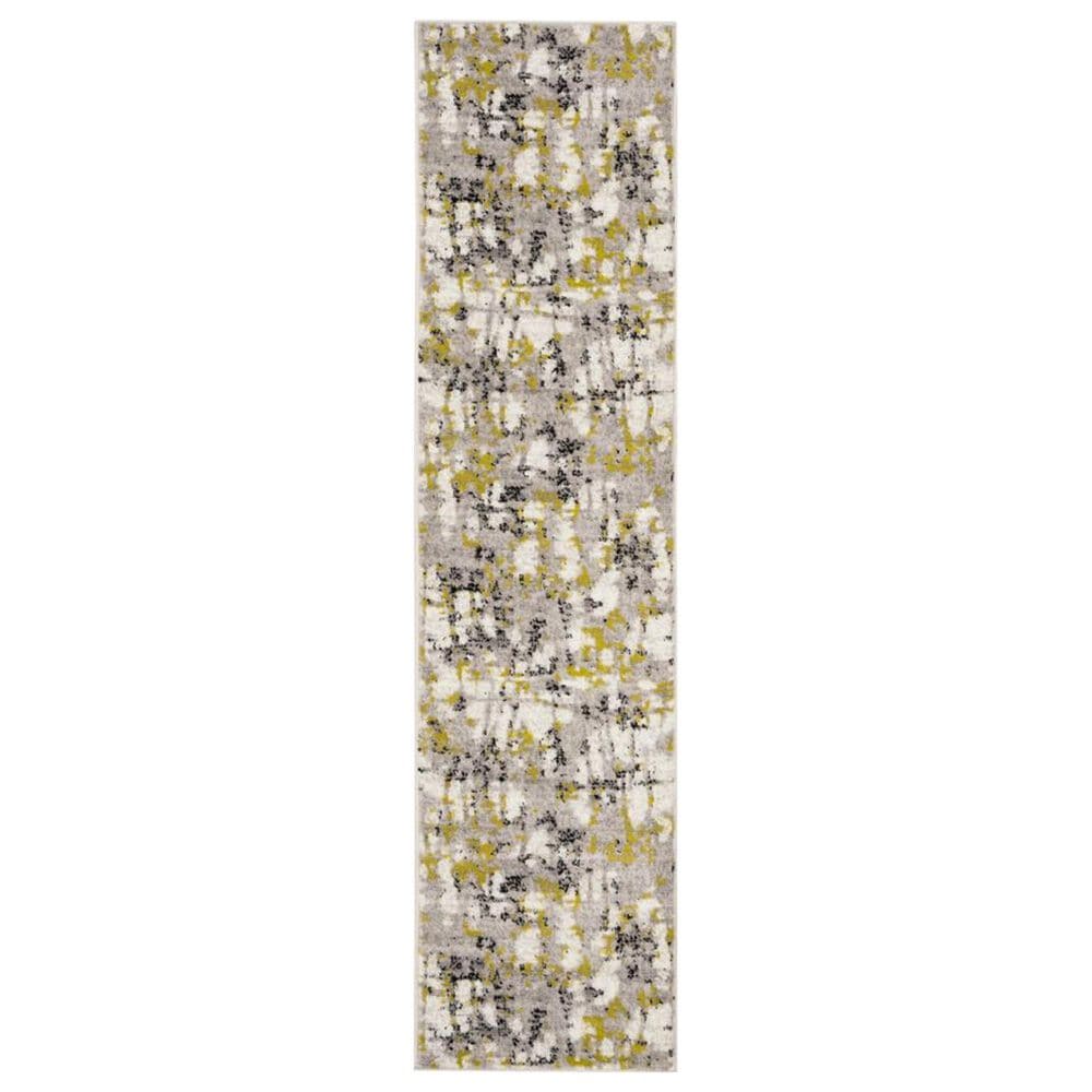 Safavieh Skyler SKY193G 2" x 8" Gray and Green Runner, , large
