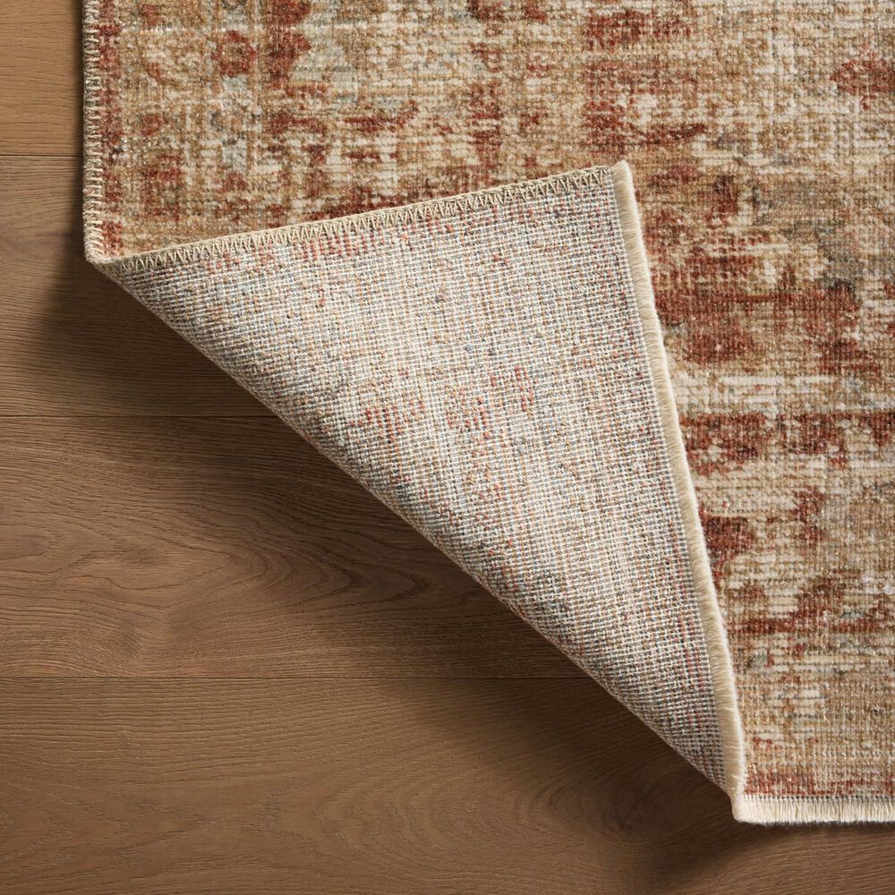 Loloi Heritage 2&#39;5&quot; x 16&#39; Brick and Multicolor Runner, , large