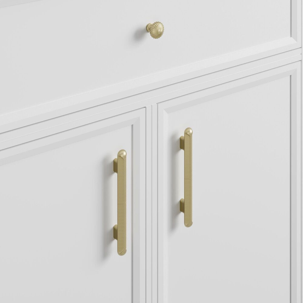 James Martin Bellshire 30" Single Bathroom Vanity in Bright White with 3 cm Lime Delight Silestone Top and Rectangular Sink, , large
