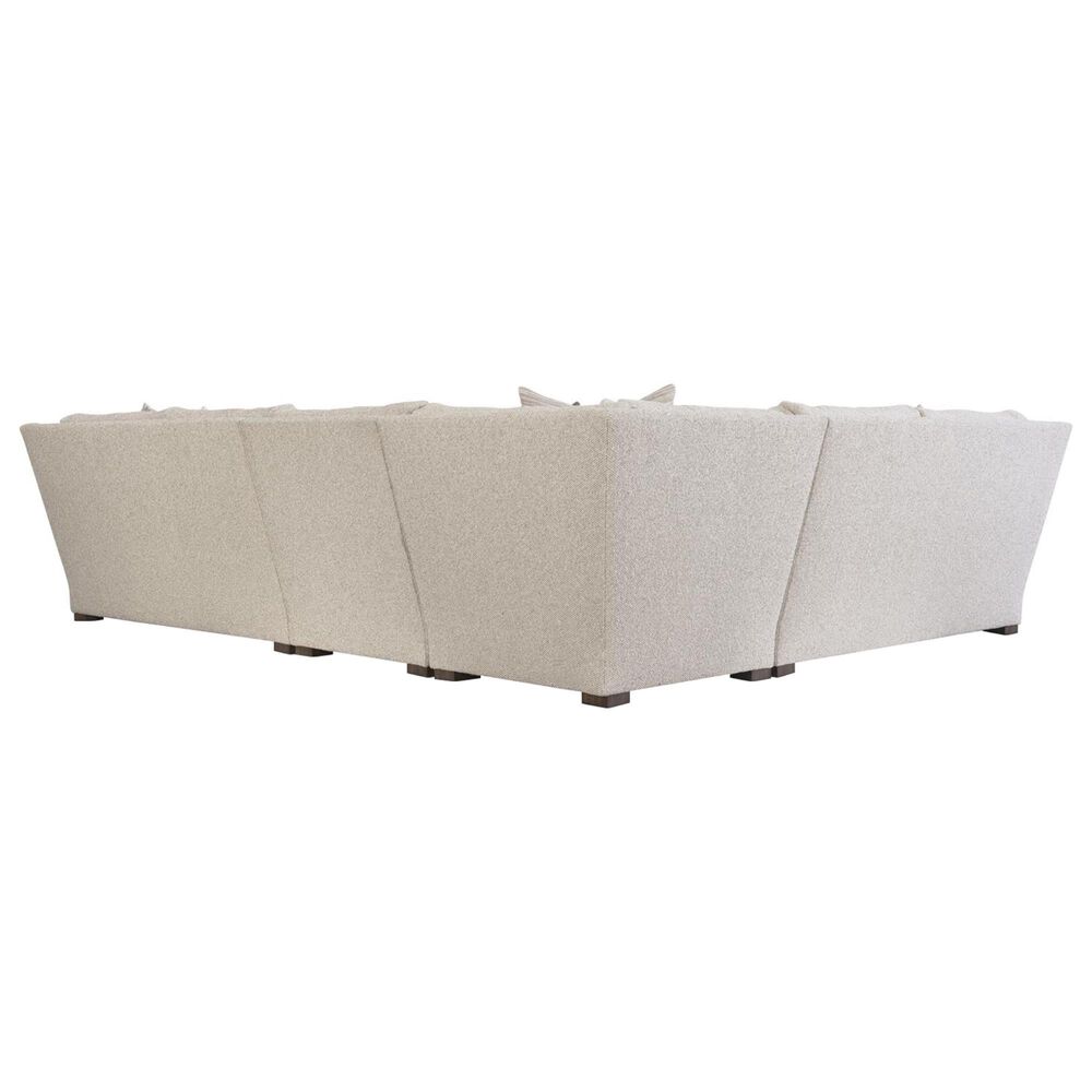 Bernhardt Ventura 4-Piece Stationary Reversible Sectional in Marble, , large