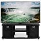 HOMLUX 41.7" Entertainment Center TV Stand with Storage Bins in Black, , large