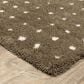 Oriental Weavers Galileo GAL03 Brown and Ivory 5"3" x 7"6" Area Rug, , large