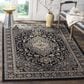 Safavieh Lyndhurst 6" x 9" Anthracite and Teal Area Rug, , large