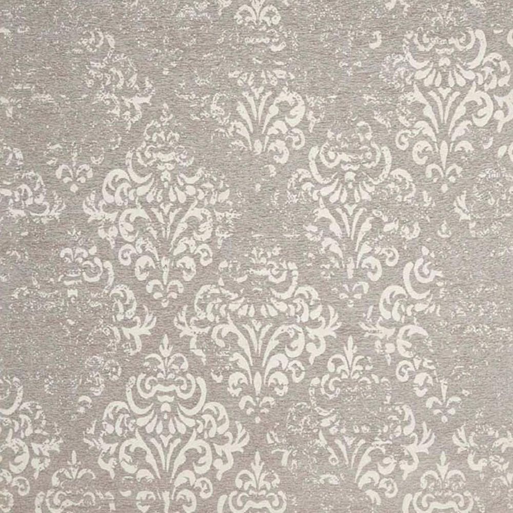 Nourison Damask DAS03 2&#39;3&quot; x 3&#39;9&quot; Ivory and Grey Area Rug, , large