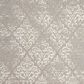 Nourison Damask DAS03 2"3" x 3"9" Ivory and Grey Area Rug, , large