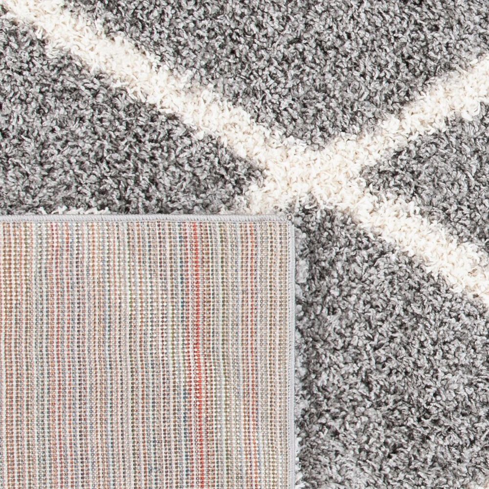 Safavieh Venus Shag VNS681J 4&#39; x 6&#39; Grey and Ivory Area Rug, , large