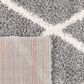 Safavieh Venus Shag VNS681J 4" x 6" Grey and Ivory Area Rug, , large