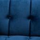 Baxton Studio Ambra Arm Chair in Navy Blue, , large